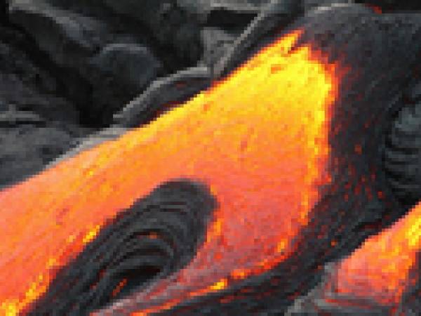Volcanic lava
