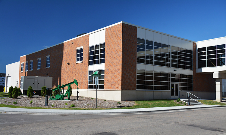 present day photo of Wilson M. Laird Core & Sample Library exterior