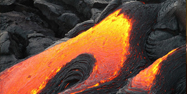 Volcanic lava
