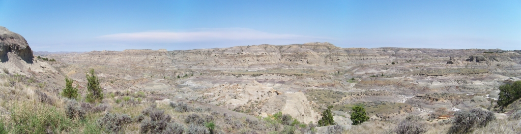 Panoramic view of one of the sites around Marmarth