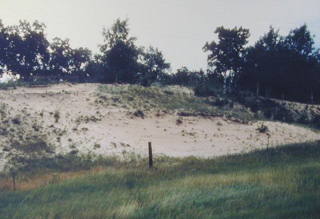 sand dunes