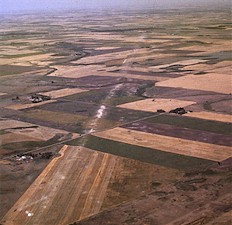 Figure 3. Oblique air view of the Hogback Ridge, McHenry County.