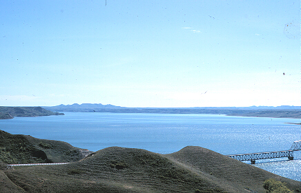 View of the Missouri River from Crow Flies High Butte. (photo by J. Bluemle) 