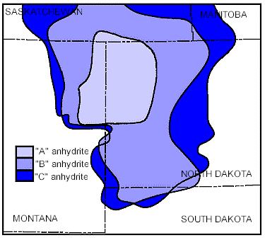 Anhydrite chart