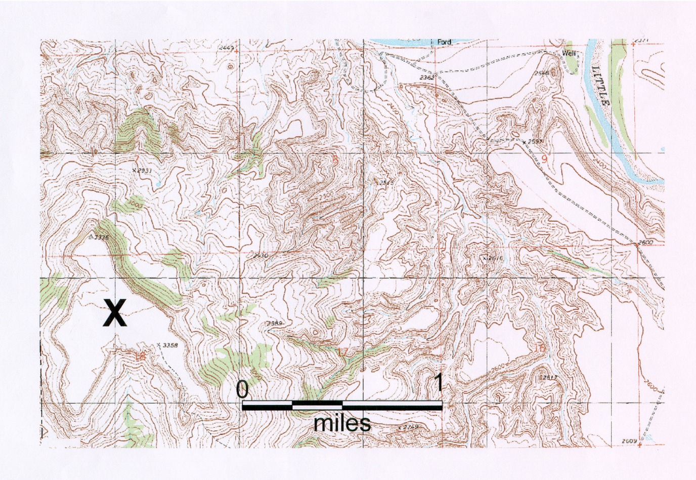 X_marks the spot map