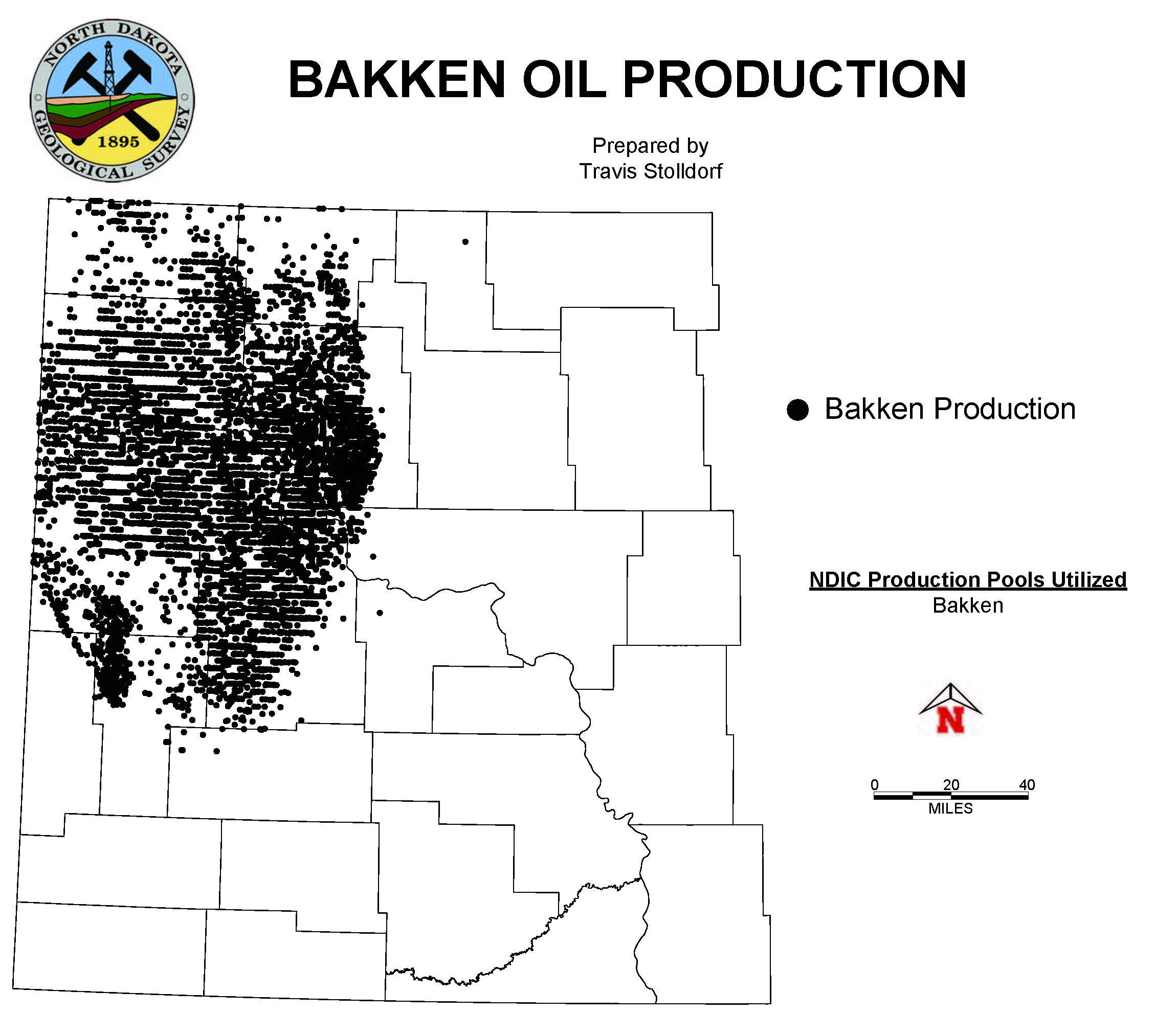 Bakken Production Map 