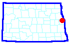 Location Map Traill County