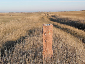 North Dakota - South Dakota boundary