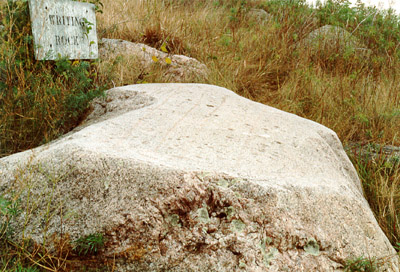 Granitic erratic